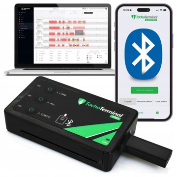 CZYTNIK KART KIEROWCÓW I TACHOGRAFÓW TACHOTERMINAL PRO 3 + PROGRAM ANDROID