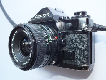 Canon A-1 + Canon Lens FD 28 мм 1:2,8