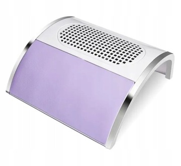 80W Odkurzacz odpylacz do paznokci cichy do manicure fioletowy