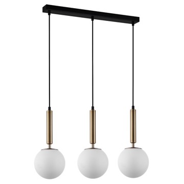 Italux Ravena PND-2324-3L GD+OPA lampa wisząca żyrandol