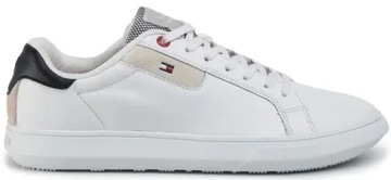 Sportowe buty męskie TOMMY HILFIGER sneakersy białe trampki r. 40 26 cm