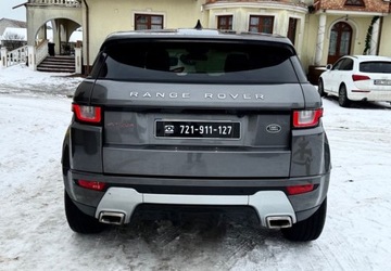 Land Rover Range Rover Evoque I SUV 5d Facelifting 2.0D TD4 180KM 2017 Land Rover Range Rover Evoque 180 Koni Mechanicznych 2.0 Diesel 180KM, zdjęcie 16