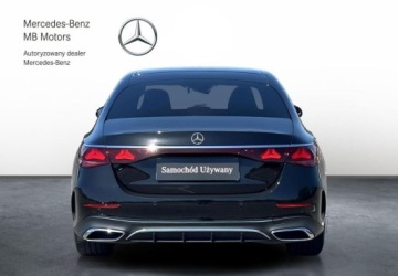 Mercedes Klasa E W214 Sedan 2.0 220d 197KM 2023 Mercedes-Benz Klasa E SalonPL 4Matic AMG Line Kamera 360 Hyperscreen Digit, zdjęcie 3