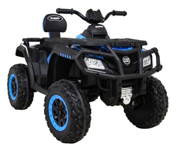 Квадроцикл на аккумуляторе XT-SPEED 4X4 24 Мощный 4x80 Вт, синий