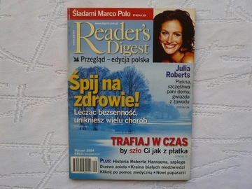 Reader's Digest I 2004 JULIA ROBERTS ,BEZSENNOŚĆ