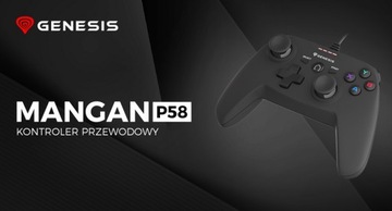 ПРОВОДНОЙ ГЕЙМПАД GENESIS MANGAN P58 ДЛЯ ПК и PS3