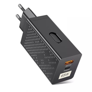 Ładowarka sieciowa GaN 65 W PD USB C QC 3.0