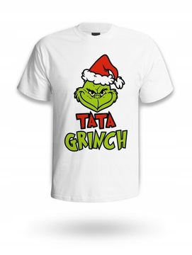 МУЖСКАЯ ФУТБОЛКА САНТА DADDY GRINCH |L