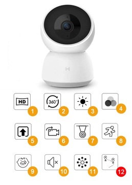 IP-камера IMILAB НЯНЯ IP 3MPX 2K H265 МИКРОФОН