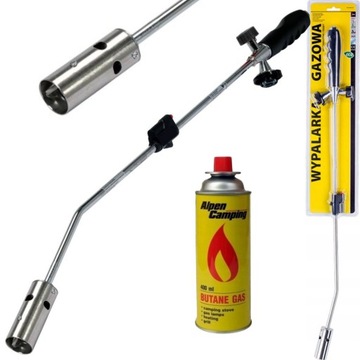 ТЕПЛОВАЯ ГОРЕЛКА ТЕПЛОВАЯ ГОРЕЛКА ЛИСТОВАЯ ГОРЕЛКА ДЛЯ ГАЗОВЫХ КАРТРИДЖЕЙ + КАРТРИДЖ