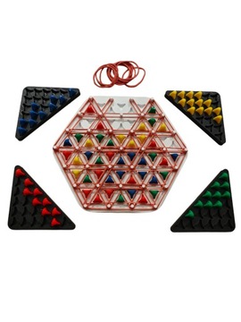 Игра Triggle Triangle Стратегические резиновые ленты 3D-головоломка