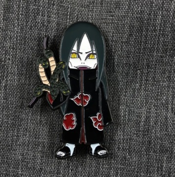Булавка для одежды Брошь Anima NARUTO Manga Orochimaru