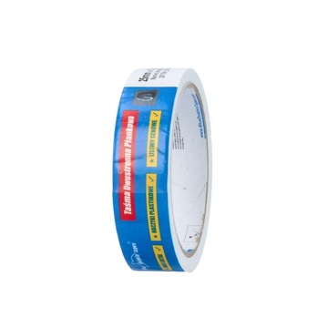 Taśma Dwustronna Samoprzylepna Mocna 25mm x 1,5m