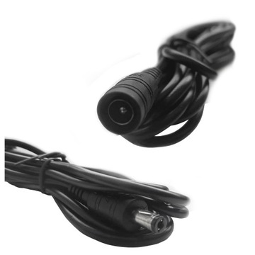 Przedłużacz 2m zasilacza DC żeńska/męska 2,1 x 5,5
