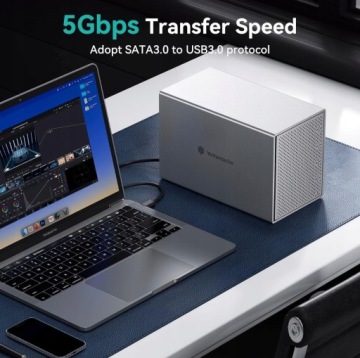 Корпус для накопителей 5x HDD SSD Yottamaster USB-C RAID