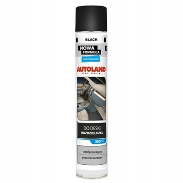 AUTOLAND QUICK KOKPIT BLACK 750ML CZYSZCZENIA DESKI ROZDZIELCZEJ PLASTIKÓW