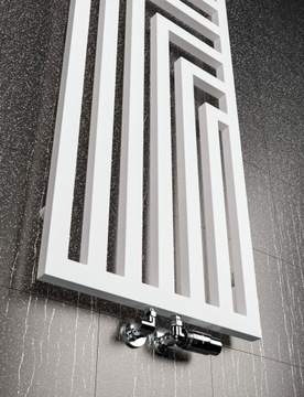 Радиатор для ванной комнаты RAMA 1200/520, БЕЛЫЙ МАТОВЫЙ