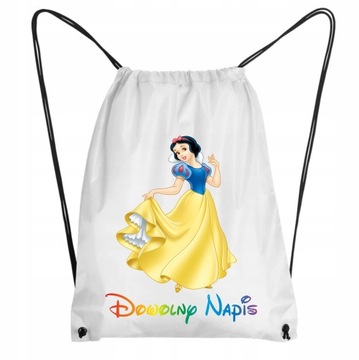 WOREK imię KSIĘŻNICZKI strój BUTY Królewna Śnieżka