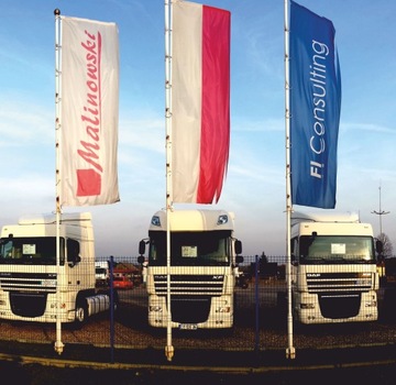 Рекламный флаг 300х100см корпоративная печать + дизайн