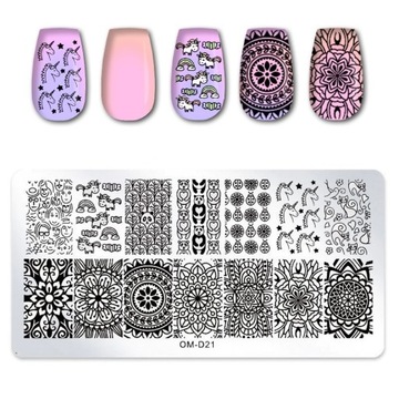 Штамп для ногтей MANDALA