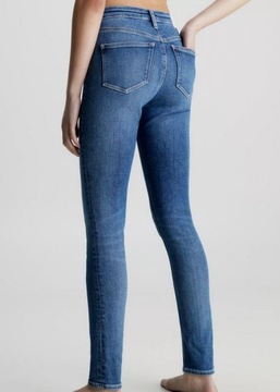Calvin Klein Jeans spodnie J20J221771 1A4 niebieski 30/30