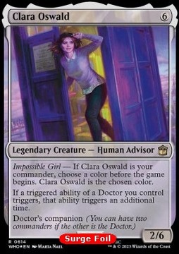 Clara Oswald (V.2) * surge foil*