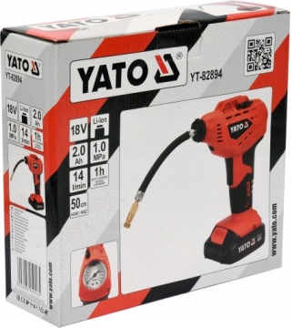 НАСОСНЫЙ ПИСТОЛЕТ YATO 18V 2AH ŁAD YT-82894
