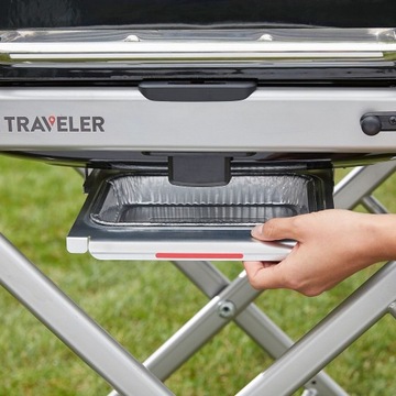 WEBER TRAVELER СКЛАДНОЙ КЕМПИНГОВЫЙ ГАЗОВЫЙ ГРИЛЬ