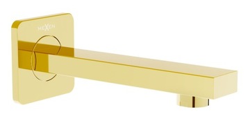 MEXEN CUBE PODTYNKOWA WYLEWKA WANNOWA ZŁOTA