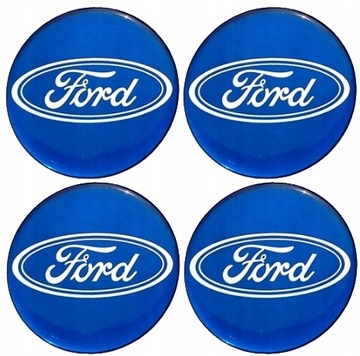 FORD 70mm NAKLEJKI NA FELGI DEKIELKI KOLPAKI