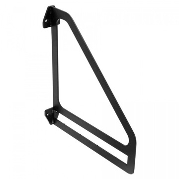 PODPÓRKA PÓŁKI WSPORNIK DO PÓŁEK CZARNA 26x23