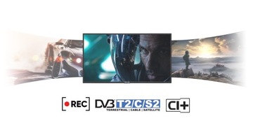 United 50DU58 50-дюймовый телевизор 4K DVB-T2 HEVC HDR