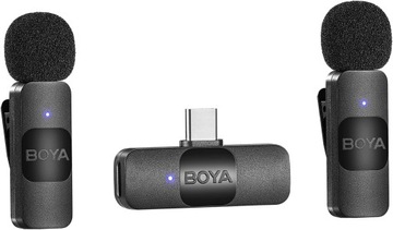 BOYA Беспроводной петличный микрофон для Android-смартфона USB C