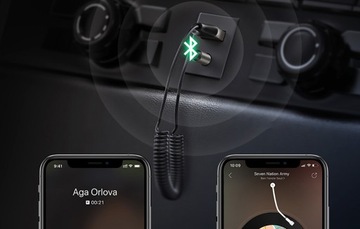 АДАПТЕР UGREEN ПРИЕМНИК АВТОМОБИЛЬНЫЙ ПЕРЕДАТЧИК USB BLUETOOTH 5.0 AUX КАБЕЛЬ