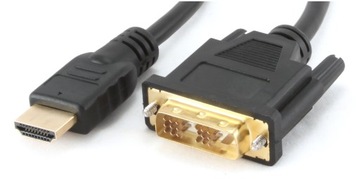 Кабель HDMI-DVI (18+1) Gembird (0,5 м)