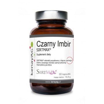KENAY Czarny Imbir SIRTMAX 100mg 60kaps