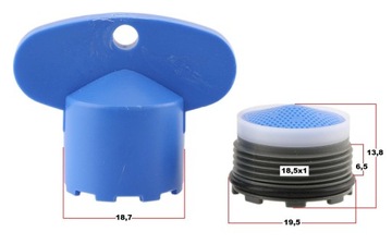 Кэш Perlato типа M18.5X1 18,5 ГВт с ключом