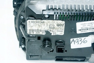 MERCEDES W221 WYŚWIETLACZ 0263659008