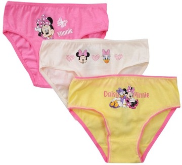 MYSZKA MINNIE FIGI MAJTKI 3-PACK 116/128 R699H