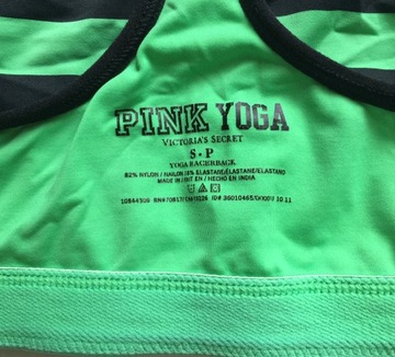 VICTORIA'S SECRET Pink sportowy stanik top r. XS/S