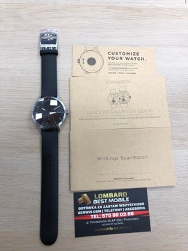 Умные часы Withings ScanWatch 42 мм черные