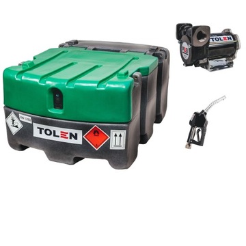 Mobilny zbiornik na paliwo 250L pompa PIUSI 12V dystrybutor Truck Tank JFC