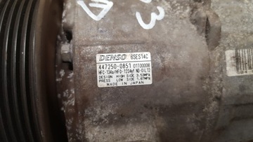 TOYOTA VERSO Avensis T29 1.6 D4D КОМПРЕССОР КОНДИЦИОНЕРА ВОЗДУХА 447250-0851 6SES14C