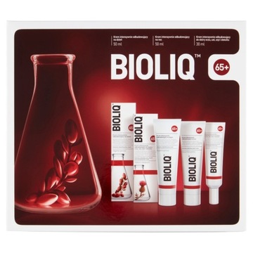 BIOLIQ 65+ ZESTAW KREM NA DZIEŃ, NA NOC, POD OCZY