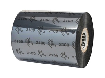 Taśma woskowa Zebra 02100BK08045 2100 80mm/450m 25