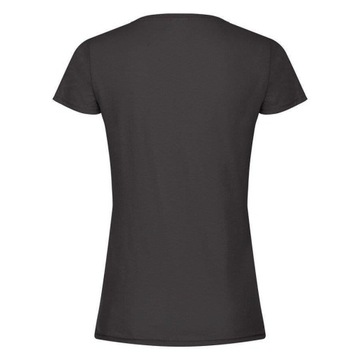 T-shirt damski koszulka bawełniana Fruit of The Loom ORIGINAL czarna XL