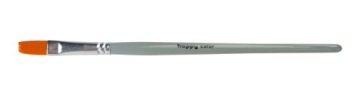 Пензель синтетичний Happy Color плоский PUR10