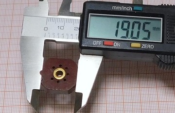 Podstawka lamp 7-pin druk 6ż1p 6AU6 itp [AB]