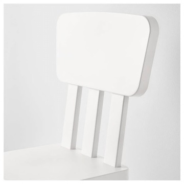 ИКЕА МАММУТ Детский стул, белый