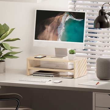 FITUEYES деревянный стол для ноутбука/монитора